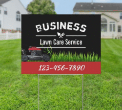 Lawn Sign