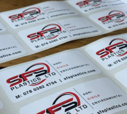 Rectangle Label Stickers